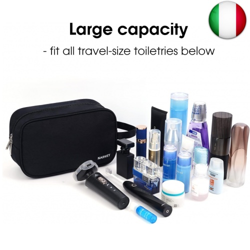 Borsa da bagno da viaggio per uomo e donna Borsa da barba del Dopp Kit in