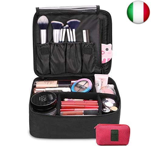 DIMJ Borsa Trucchi Impermeabile, Beauty Case da Viaggio, Pochette Porta  Trucchi 6972842765086