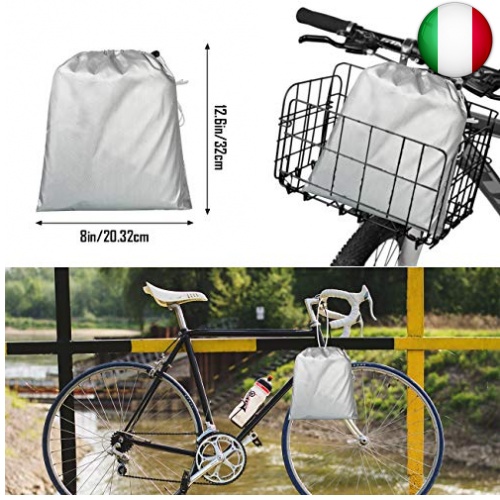 FAVOTO CUSTODIA BICI Telo Copribici Copertura Biciclette da Esterno 210D  EUR 28,55 - PicClick IT