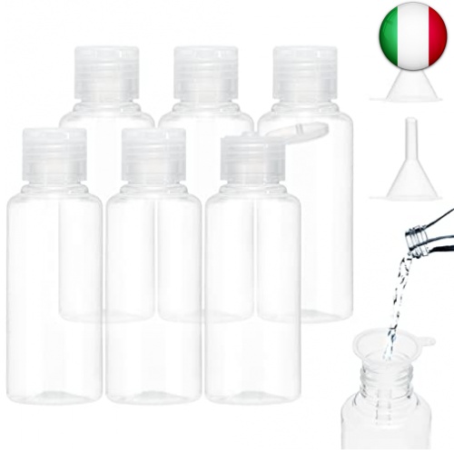SOSPIRO Bottiglie da Viaggio Set, 11 Pezzi Boccette viaggio, 80 ml  Contenitori c 